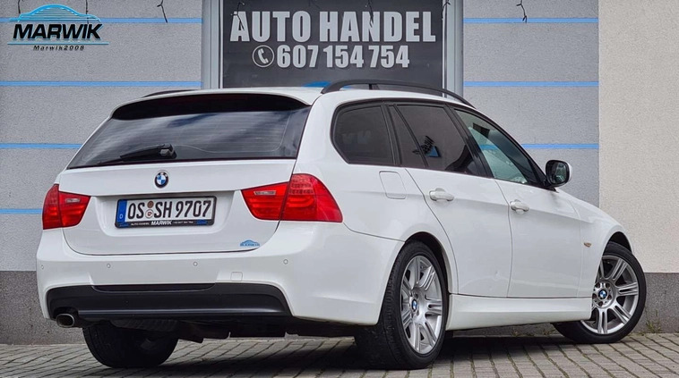 BMW Seria 3 cena 25900 przebieg: 186787, rok produkcji 2009 z Skoki małe 277